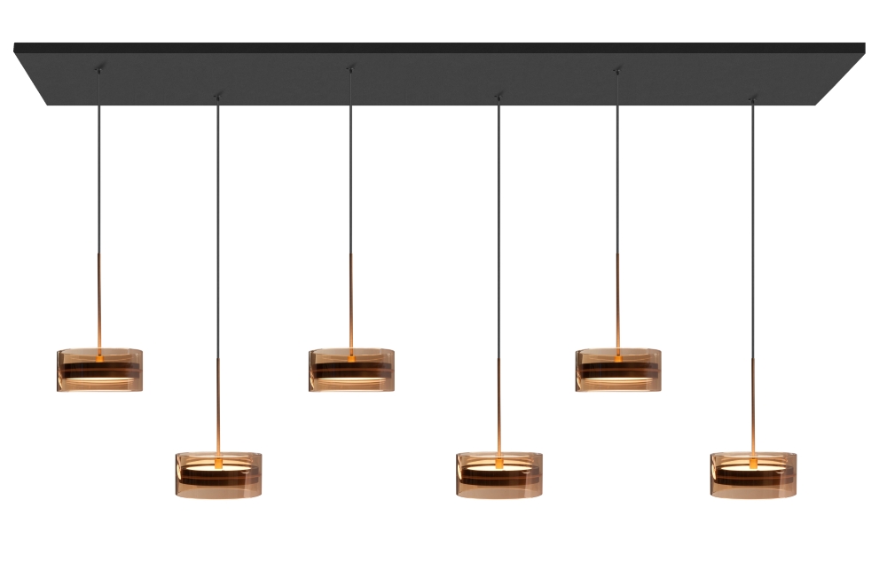 Highlight 6-lichts hanglampMini Enzo dimbaar - H5746.32
